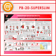 Стенд «Пожарная безопасность. Первичные средства пожаротушения» (PB-20-SUPERSLIM)